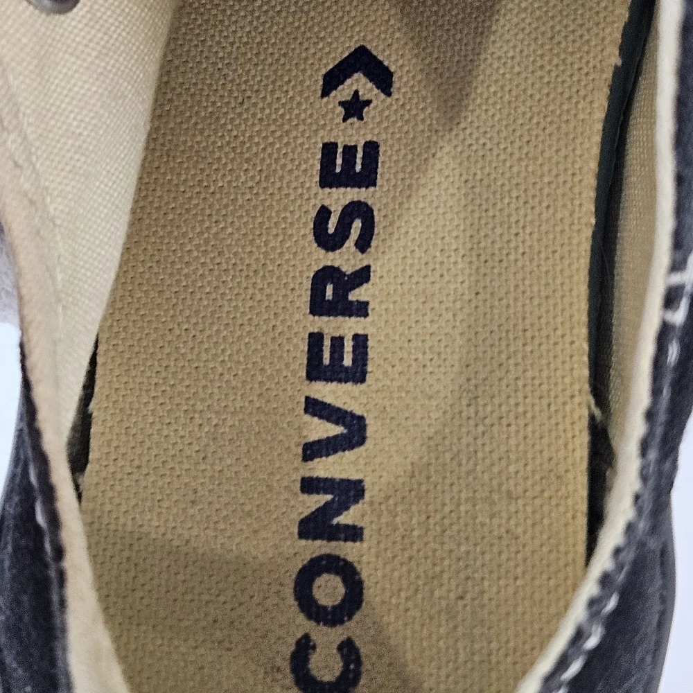 Converse All Star Low Top Children's Shoes, Black, Size 11 Good Used Condition